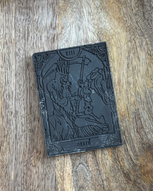 Carte tarot mort - noir & blanc