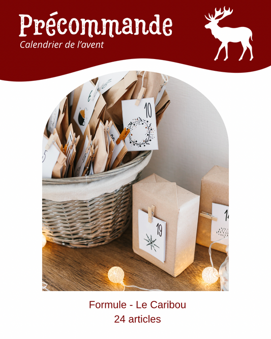 Précommande Calendrier de l'avent - Le Caribou