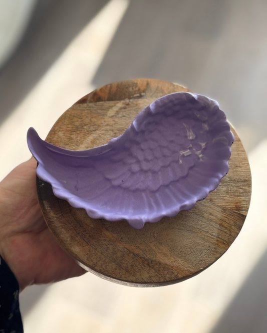 Aile d’ange - Violet blanc