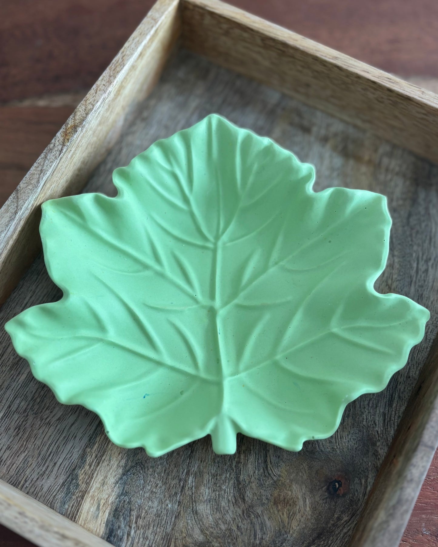 Plateau érable vert