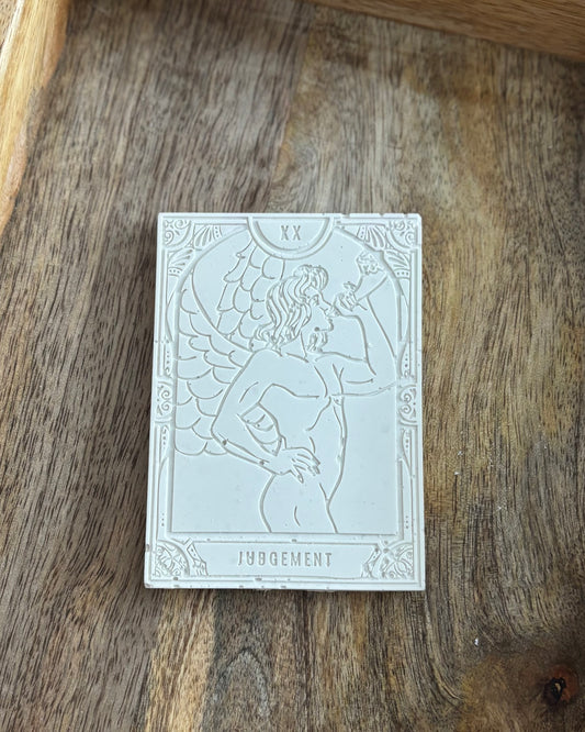 Carte jugement - blanc