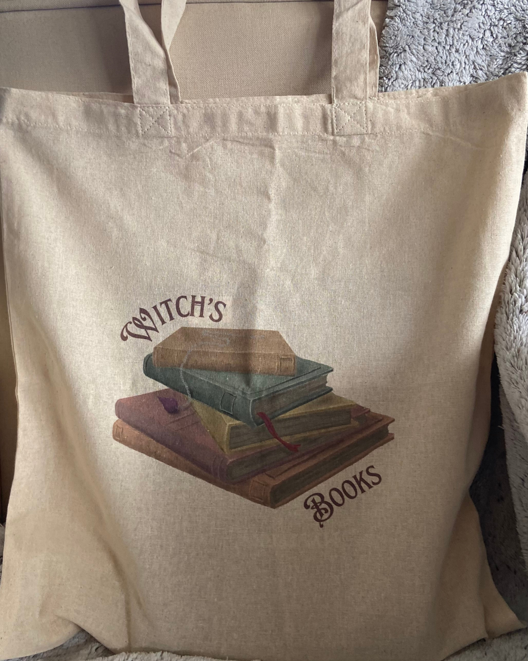 Tote Bag Witch's Books