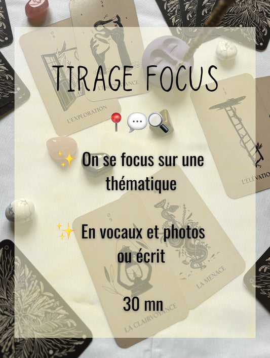 Tirage Focus 🔍