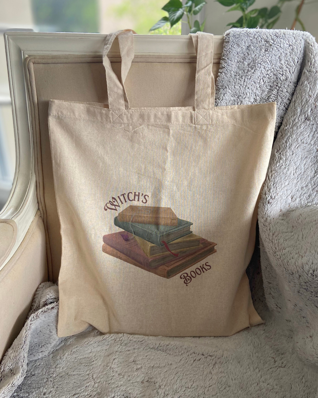 Tote Bag Witch's Books