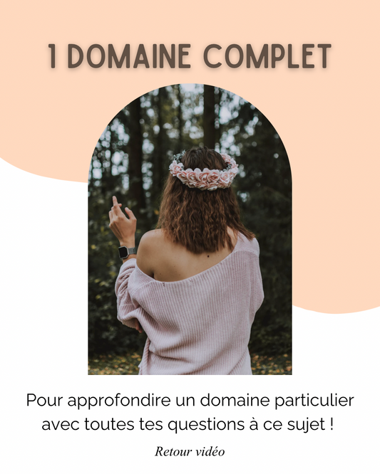 Tirage - 1 Domaine complet